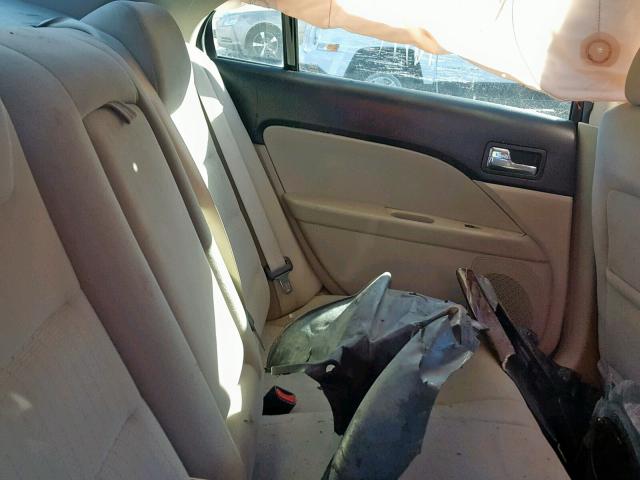 3FAHP07Z28R272022 - 2008 FORD FUSION SE BLUE photo 6