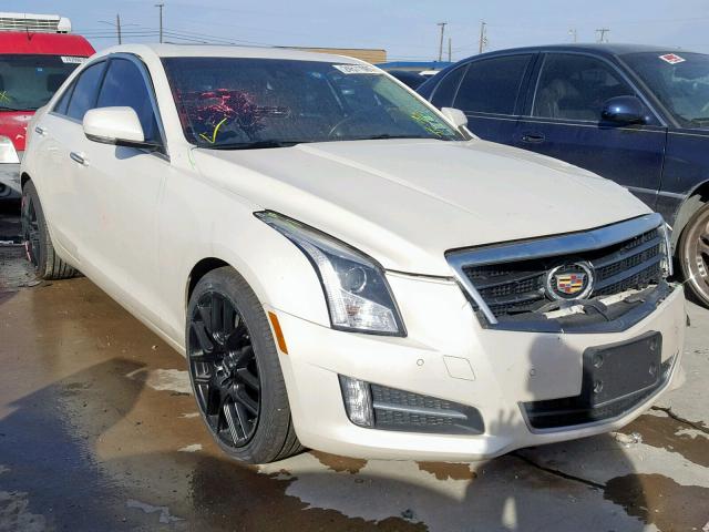 1G6AC5S34D0149066 - 2013 CADILLAC ATS PERFOR WHITE photo 1