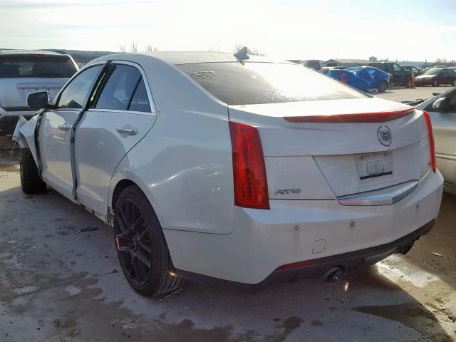 1G6AC5S34D0149066 - 2013 CADILLAC ATS PERFOR WHITE photo 3
