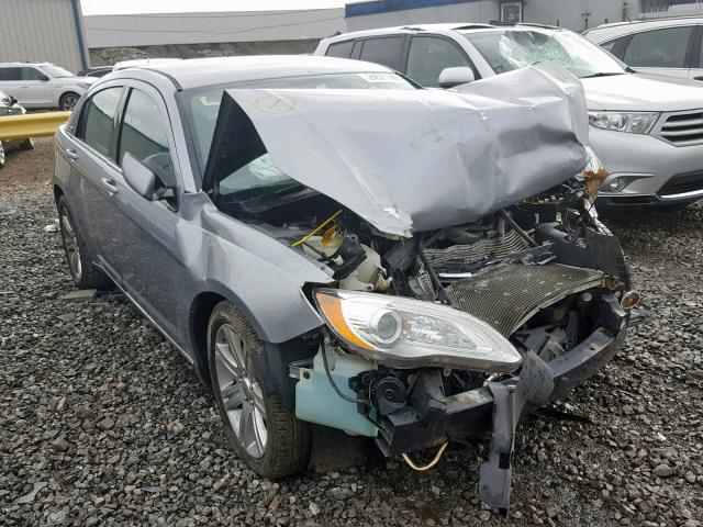 1C3CCBAB7DN704709 - 2013 CHRYSLER 200 LX SILVER photo 1