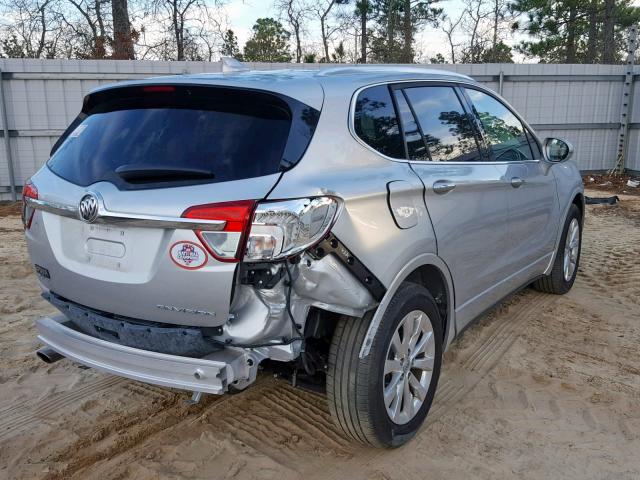 LRBFXBSA1HD045622 - 2017 BUICK ENVISION E SILVER photo 4