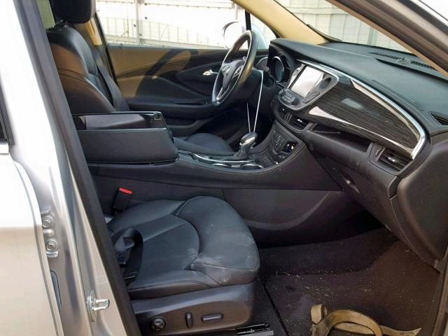 LRBFXBSA1HD045622 - 2017 BUICK ENVISION E SILVER photo 5