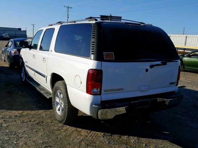 3GKFK16Z93G220273 - 2003 GMC YUKON XL K WHITE photo 3