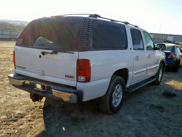 3GKFK16Z93G220273 - 2003 GMC YUKON XL K WHITE photo 4