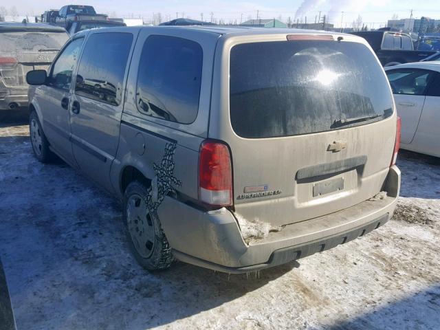 1GNDV23198D120877 - 2008 CHEVROLET UPLANDER L 米色 照片 3