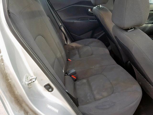 KNADN4A30D6310233 - 2013 KIA RIO EX SILVER photo 6