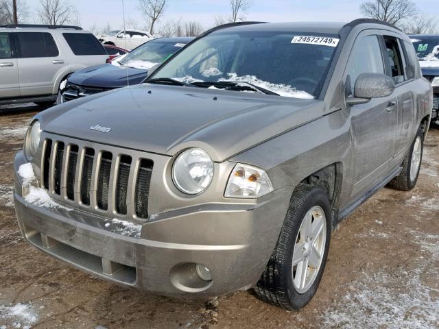 1J8FT47WX8D637445 - 2008 JEEP COMPASS SP TAN photo 2