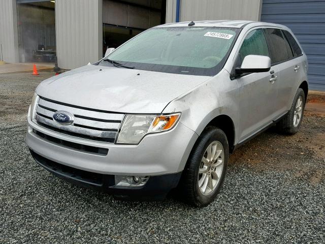 2FMDK38C09BA73291 - 2009 FORD EDGE SEL SILVER photo 2