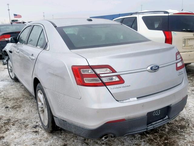 1FAHP2E83JG115053 - 2018 FORD TAURUS SEL SILVER photo 3