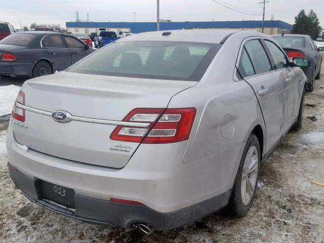 1FAHP2E83JG115053 - 2018 FORD TAURUS SEL SILVER photo 4