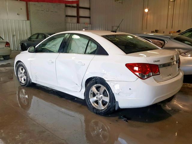 1G1PF5SC0C7165309 - 2012 CHEVROLET CRUZE LT WHITE photo 3