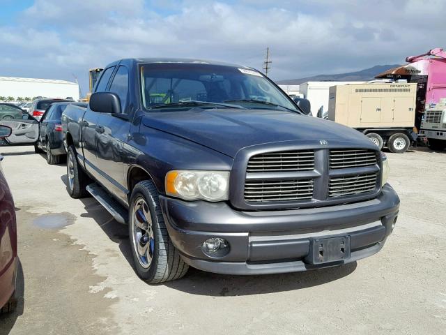 1D7HA18N32J258845 - 2002 DODGE RAM 1500 Q CHARCOAL photo 1