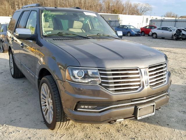5LMJJ2JT6FEJ08018 - 2015 LINCOLN NAVIGATOR GRAY photo 1