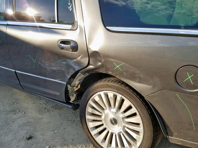 5LMJJ2JT6FEJ08018 - 2015 LINCOLN NAVIGATOR GRAY photo 9