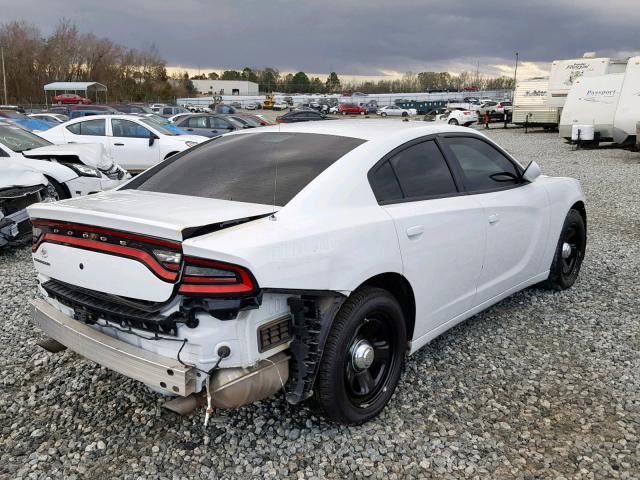 2C3CDXAT5HH548218 - 2017 DODGE CHARGER PO WHITE photo 4