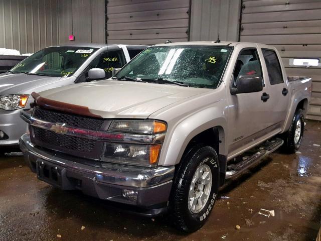 1GCDT136158104309 - 2005 CHEVROLET COLORADO SILVER photo 2