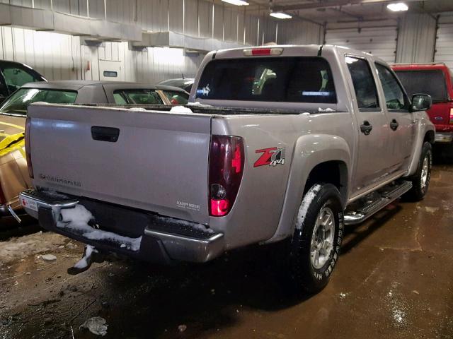 1GCDT136158104309 - 2005 CHEVROLET COLORADO SILVER photo 4