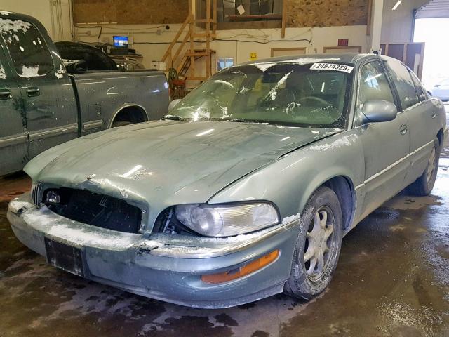 1G4CW54K334170236 - 2003 BUICK PARK AVENU BLUE photo 2