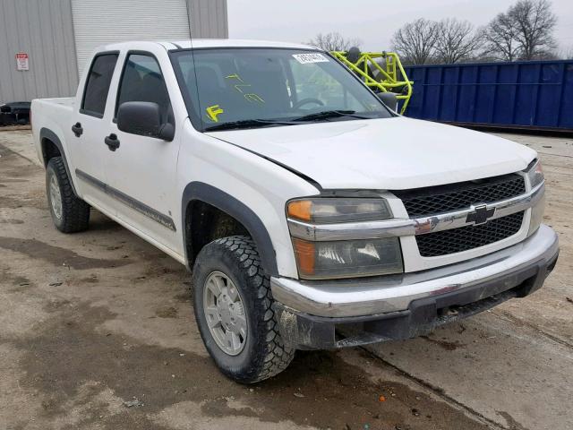 1GCDT33EX88218476 - 2008 CHEVROLET COLORADO L WHITE photo 1