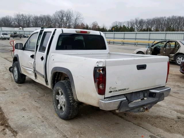 1GCDT33EX88218476 - 2008 CHEVROLET COLORADO L WHITE photo 3