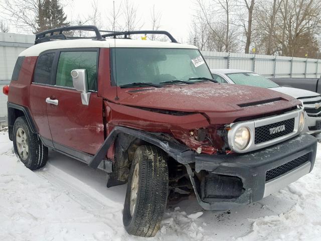 JTEBU11FX8K022153 - 2008 TOYOTA FJ CRUISER RED photo 1