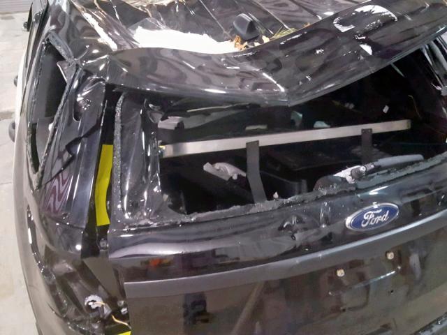 1FM5K8AR3JGC17753 - 2018 FORD EXPLORER P أسود صورة 9