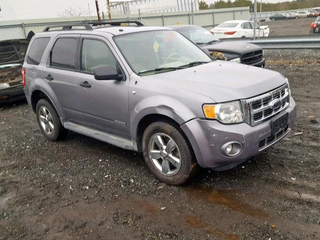 1FMCU03158KD84794 - 2008 FORD ESCAPE XLT GRAY photo 1