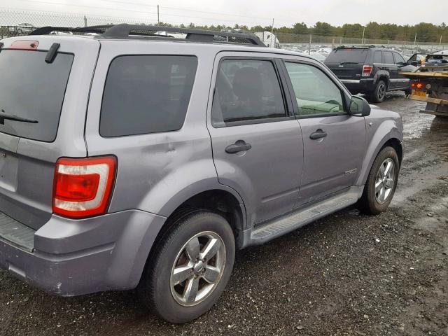 1FMCU03158KD84794 - 2008 FORD ESCAPE XLT GRAY photo 9