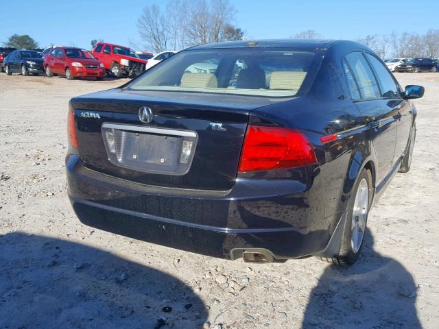 19UUA66226A033368 - 2006 ACURA 3.2TL BLACK photo 4