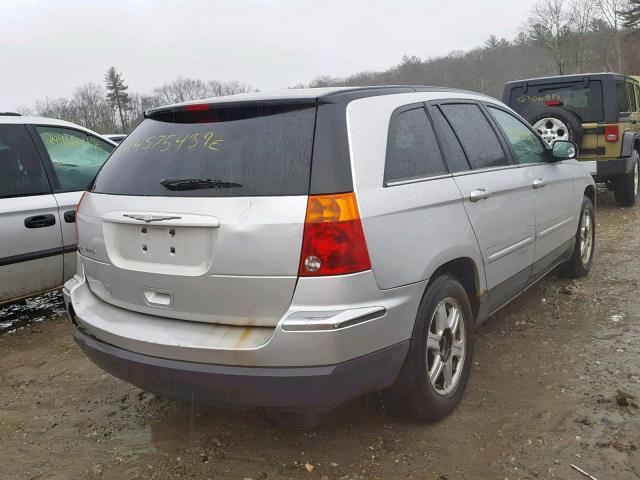 2C8GM68454R290548 - 2004 CHRYSLER PACIFICA GRAY photo 4