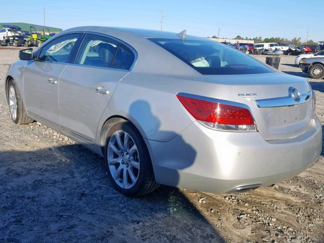 1G4GJ5G3XCF134505 - 2012 BUICK LACROSSE T SILVER photo 3