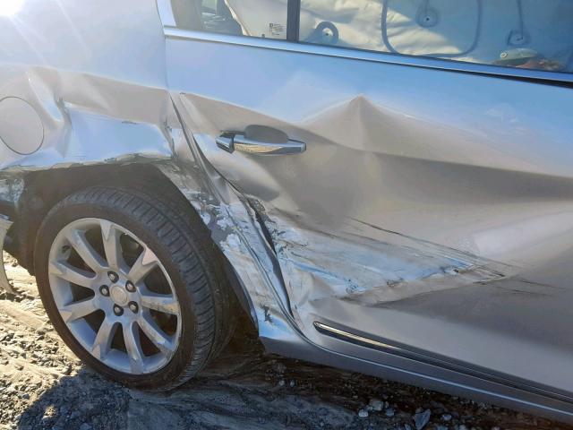 1G4GJ5G3XCF134505 - 2012 BUICK LACROSSE T SILVER photo 9