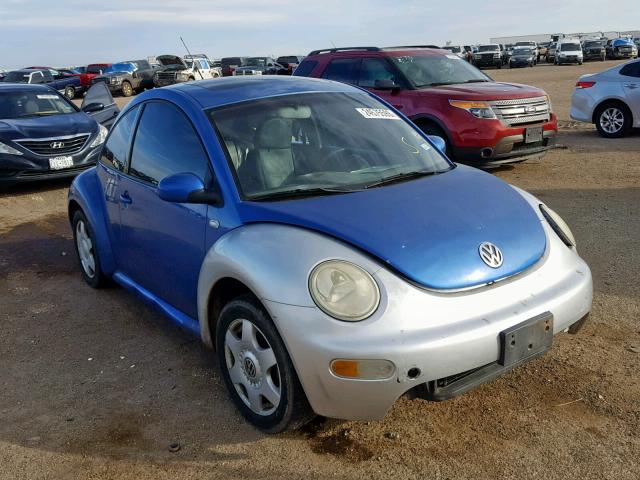 3VWCS21C61M422281 - 2001 VOLKSWAGEN NEW BEETLE Mavi foto 1