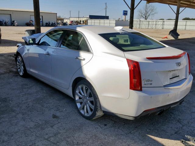 1G6AB5SX7F0113462 - 2015 CADILLAC ATS LUXURY WHITE photo 3