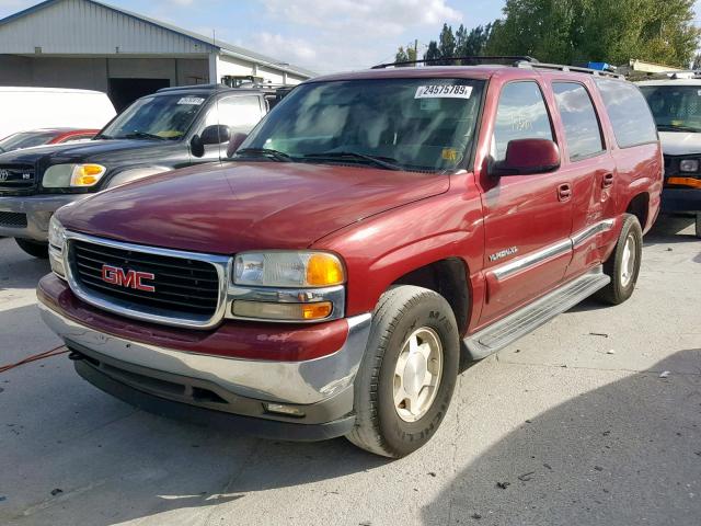 3GKFK16Z36G106516 - 2006 GMC YUKON XL K MAROON photo 2