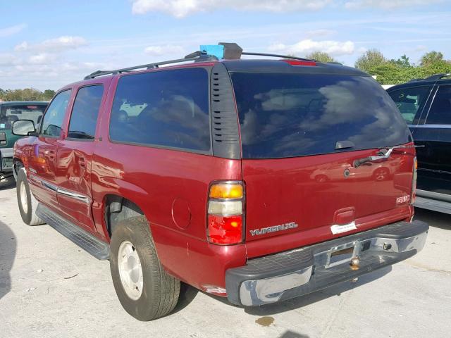 3GKFK16Z36G106516 - 2006 GMC YUKON XL K MAROON photo 3