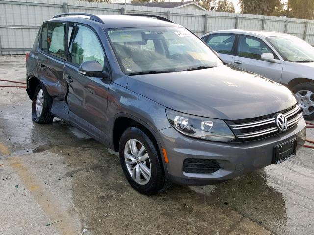 WVGBV7AX5HK038057 - 2017 VOLKSWAGEN TIGUAN S GRAY photo 1