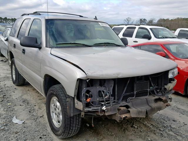 1GNEC13Z26J107185 - 2006 CHEVROLET TAHOE C150 GRAY photo 1