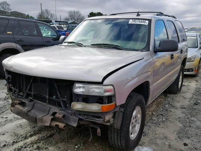 1GNEC13Z26J107185 - 2006 CHEVROLET TAHOE C150 GRAY photo 2