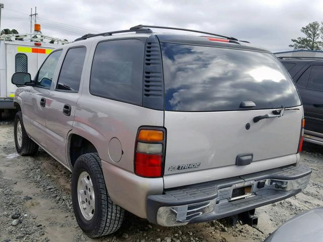 1GNEC13Z26J107185 - 2006 CHEVROLET TAHOE C150 GRAY photo 3