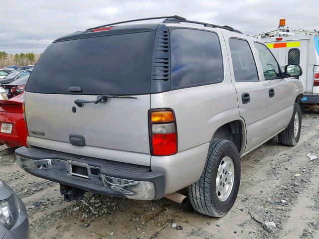 1GNEC13Z26J107185 - 2006 CHEVROLET TAHOE C150 GRAY photo 4