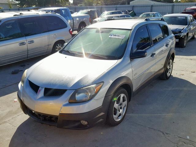 5Y2SL62853Z468537 - 2003 PONTIAC VIBE SILVER photo 2