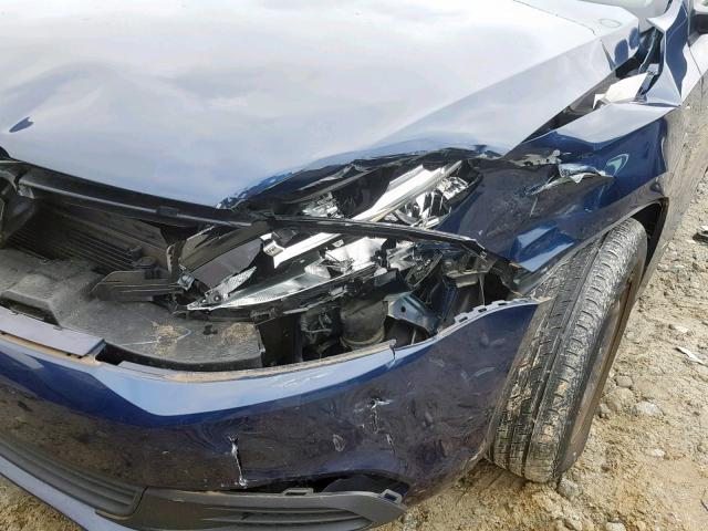 3VW2K7AJ7DM299375 - 2013 VOLKSWAGEN JETTA BASE Կապույտ լուսանկար 9