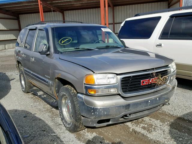 1GKEK13T11J103701 - 2001 GMC YUKON SILVER photo 1