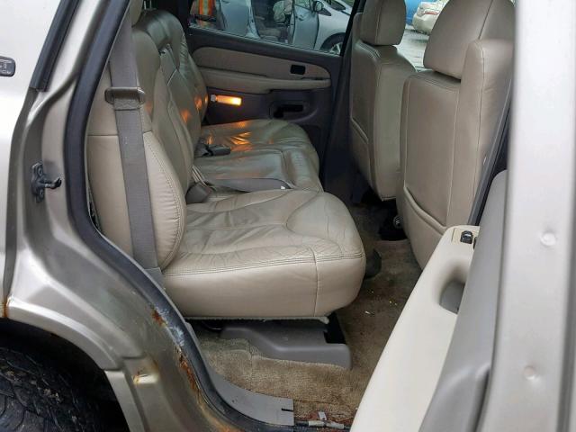 1GKEK13T11J103701 - 2001 GMC YUKON SILVER photo 6