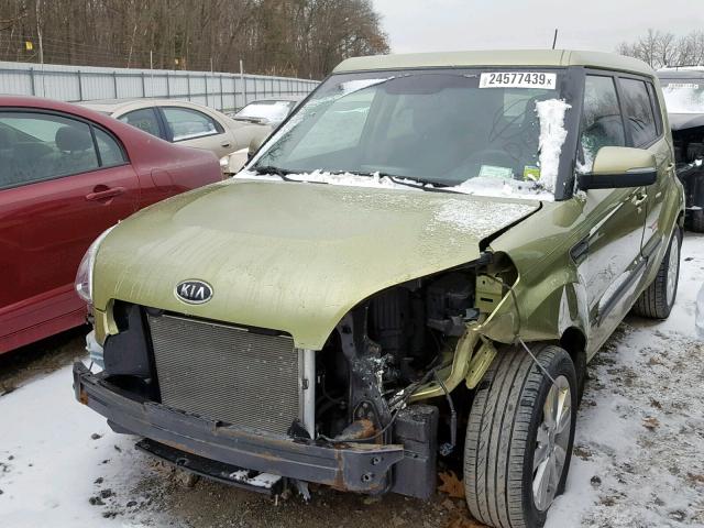 KNDJT2A6XC7420564 - 2012 KIA SOUL + GREEN photo 2