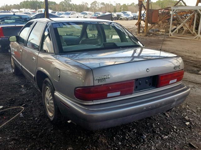 2G4WB52K3T1517278 - 1996 BUICK REGAL CUST GRAY photo 3