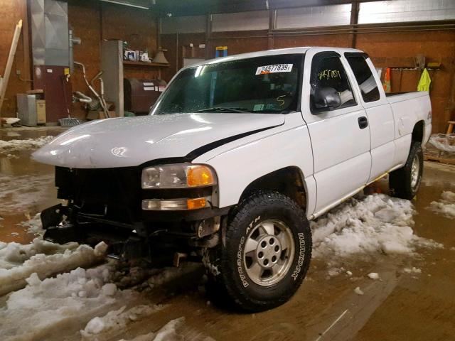 1GTEK19TX4E146322 - 2004 GMC NEW SIERRA WHITE photo 2