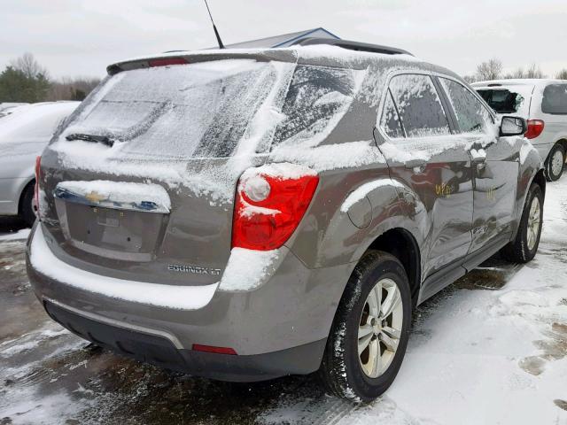 2GNALDEK6C6160867 - 2012 CHEVROLET EQUINOX LT BROWN photo 4