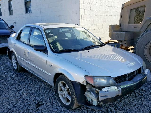 JM1BJ225130157020 - 2003 MAZDA PROTEGE DX SILVER photo 9